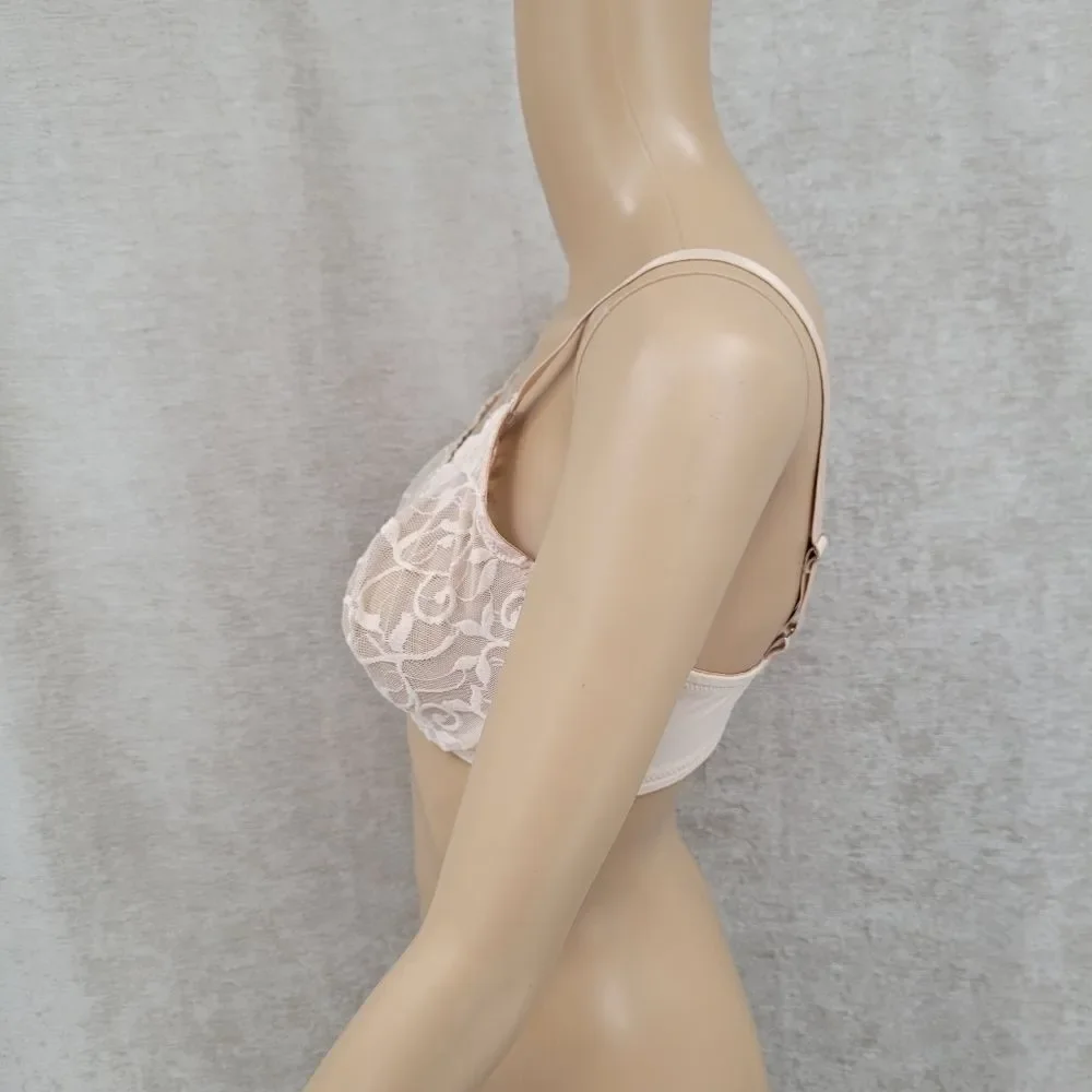 WACOAL 65560 Full Figure Halo Lace Full Coverage Underwire Bra Women's 36C
